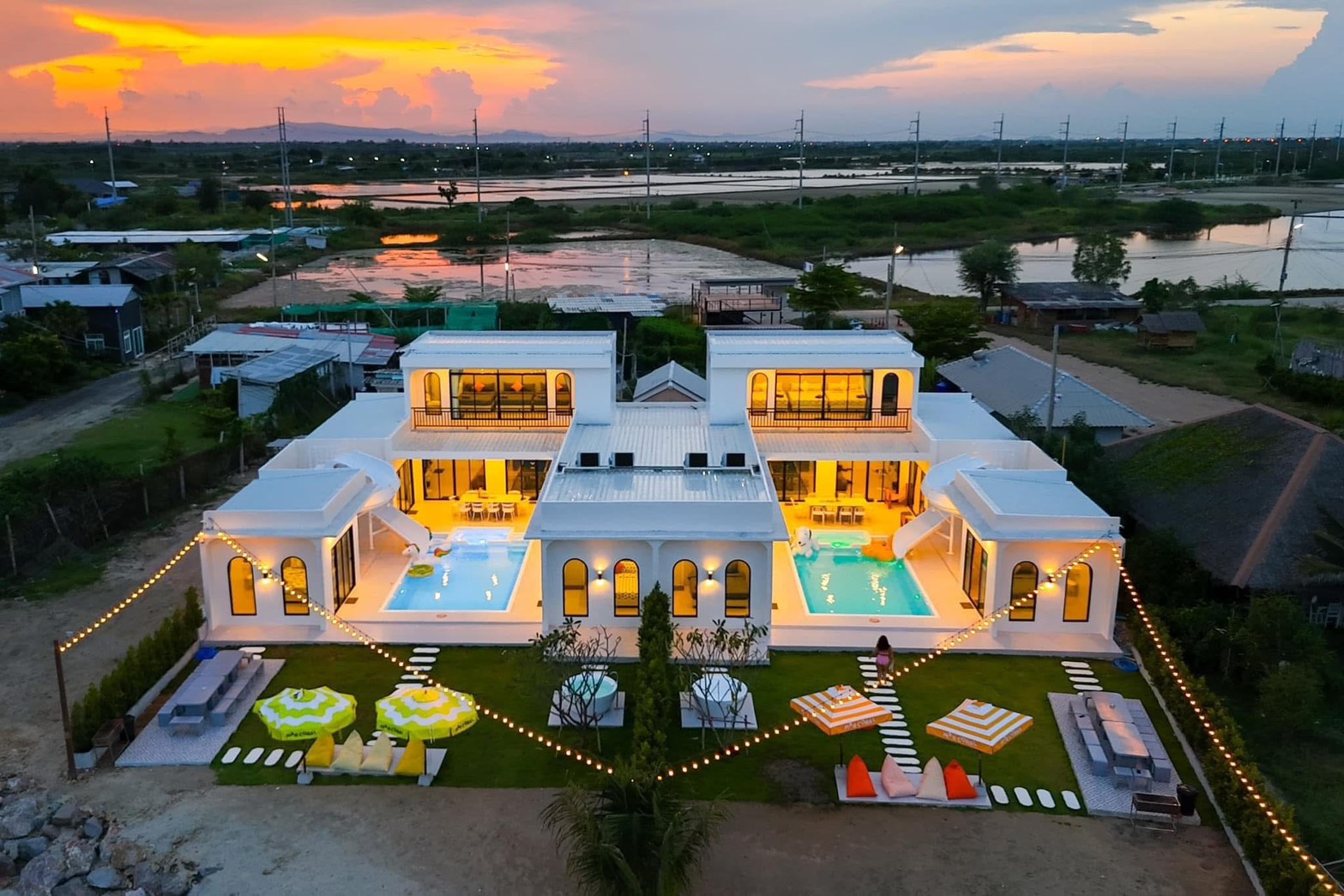 Ocean Luxe Villa Cha-Am จองสำหรับ เปิด 8 ห้อง พักได้ 28 ท่าน